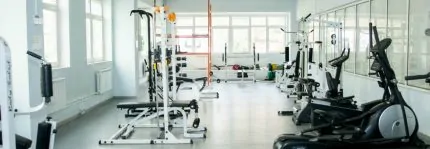 Тренажерный зал в отделении физиотерапии